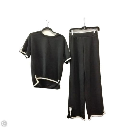 Pants Set 2pc By Cme In Black, Size: L