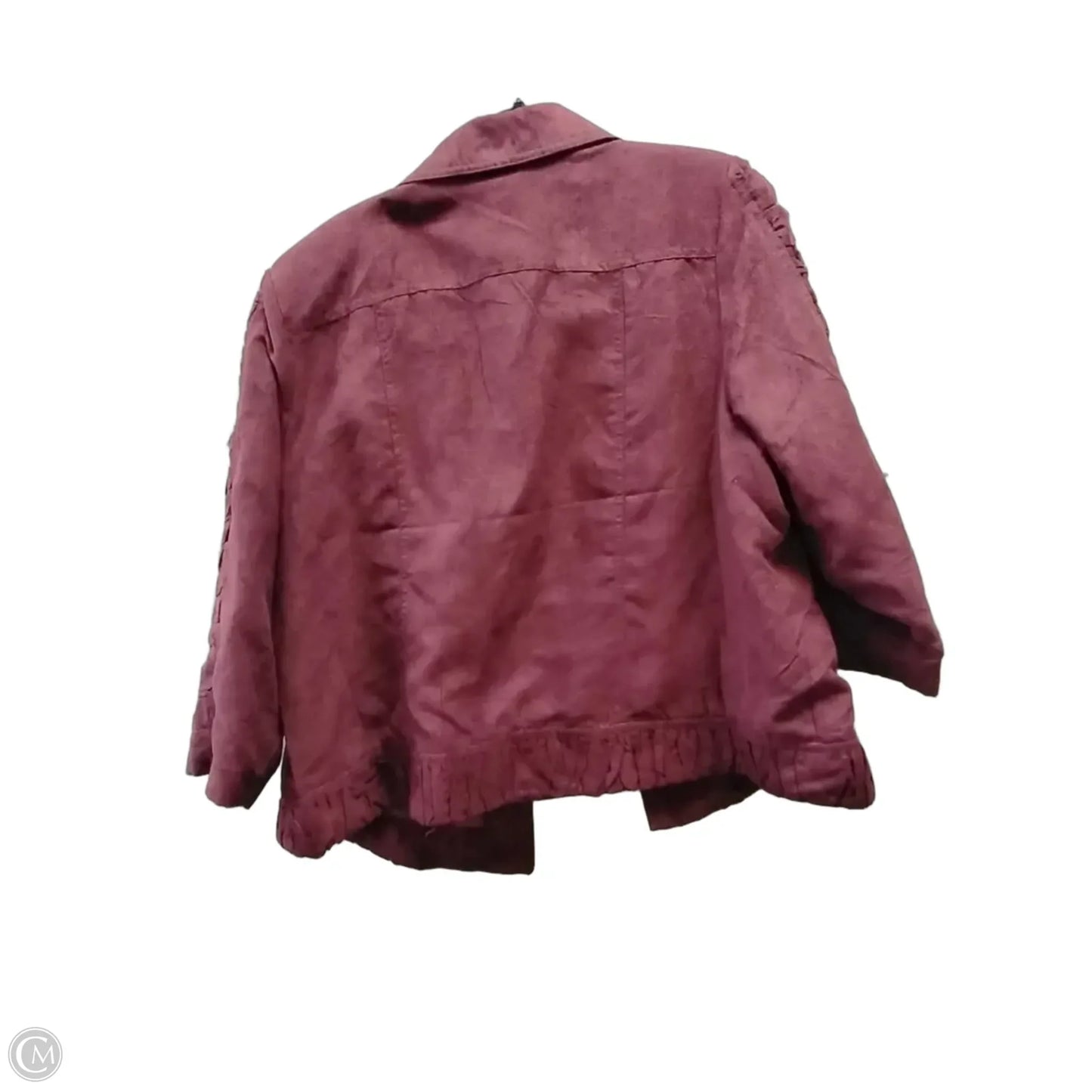 Jacket Other By Cj Banks In Red, Size: 1x