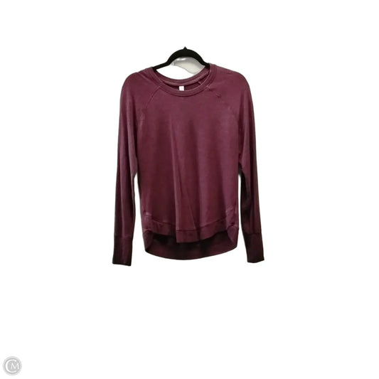 Athletic Sweatshirt Crewneck By Athleta In Red, Size: S