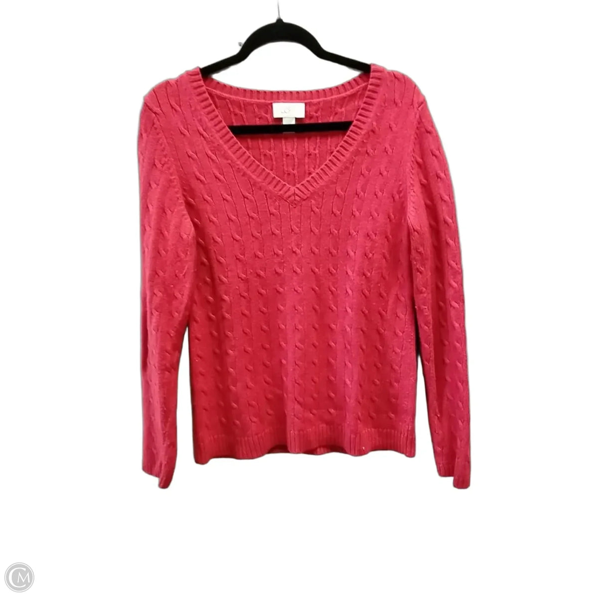 Sweater By Loft In Red, Size: L
