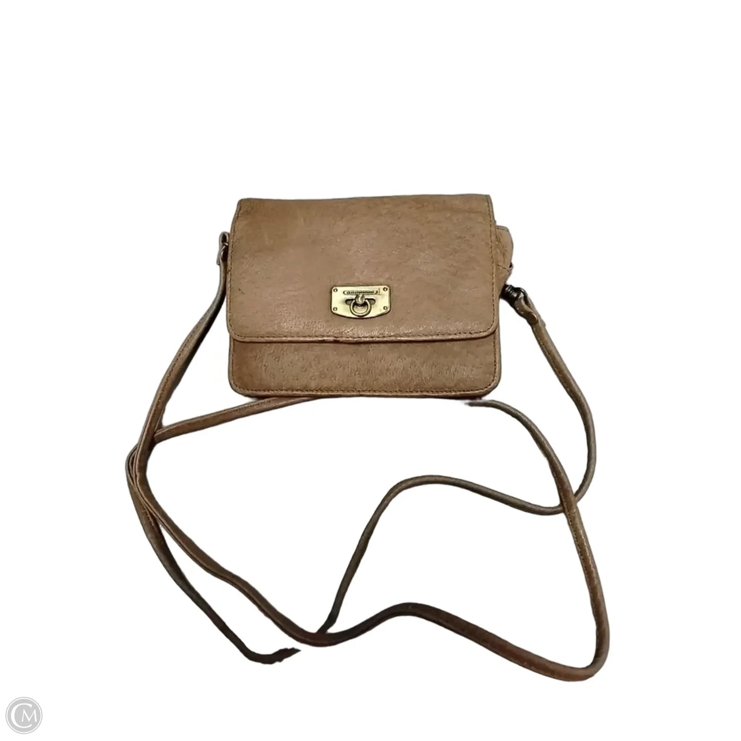Crossbody Leather By Clothes Mentor, Size: Small