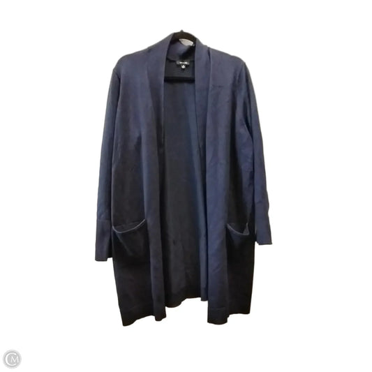 Sweater Cardigan By Verve Ami In Blue, Size: 1x