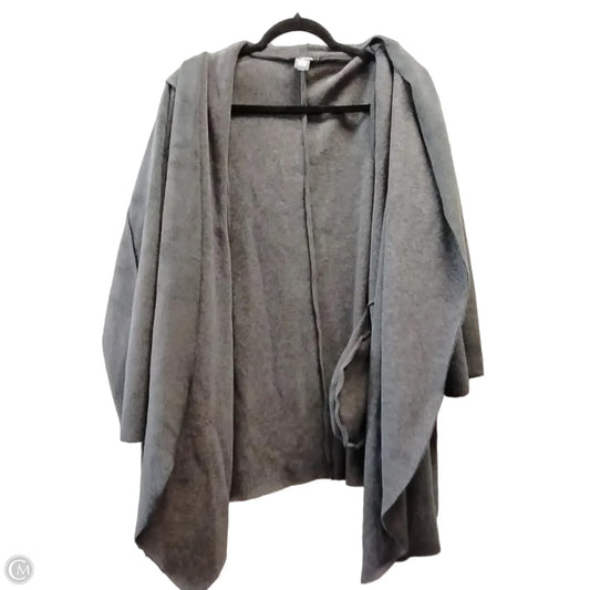 Sweater Cardigan By Chelsea And Theodore In Grey, Size: 2x