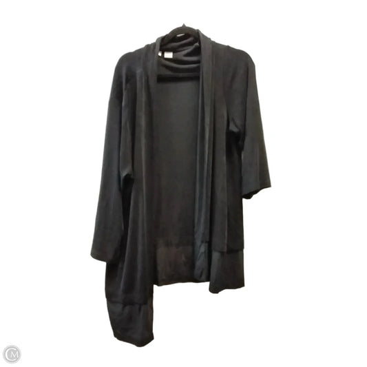 Cardigan By Chicos In Black, Size: Xxl