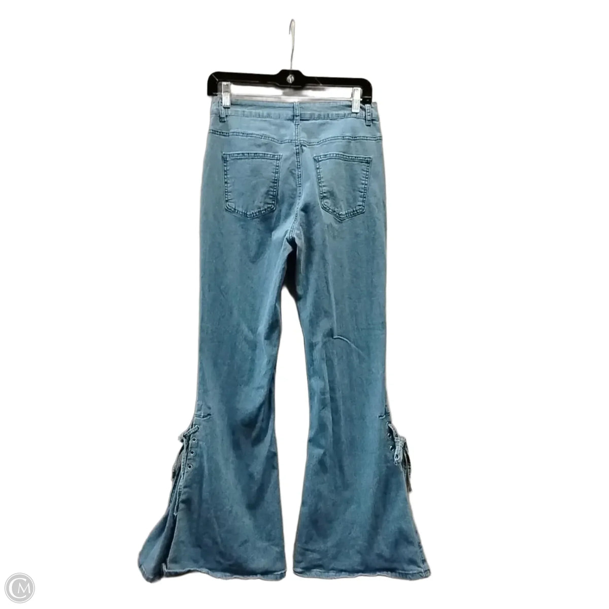Jeans Flared By Clothes Mentor In Blue Denim, Size: 8