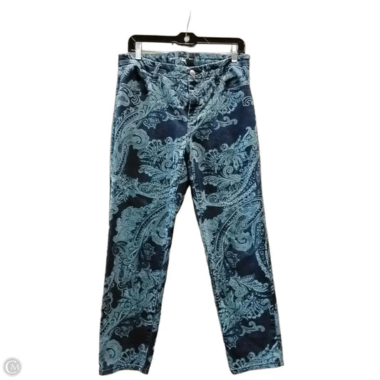 Jeans Skinny By Chicos In Blue Denim, Size: 8