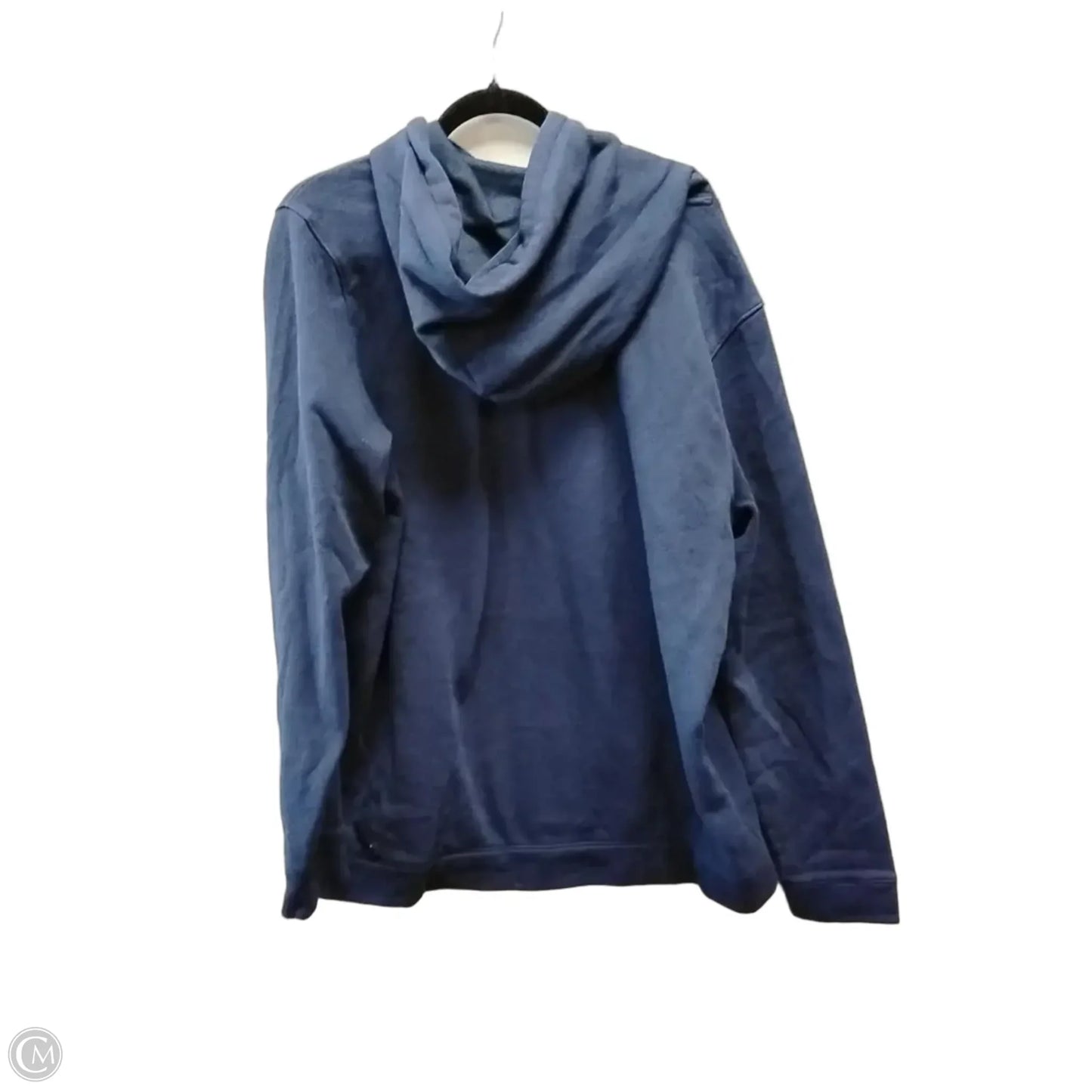 Sweatshirt Hoodie By Under Armour In Blue, Size: Xxl