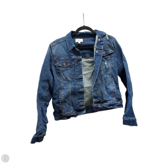 Jacket Denim By Bp In Blue Denim, Size: S