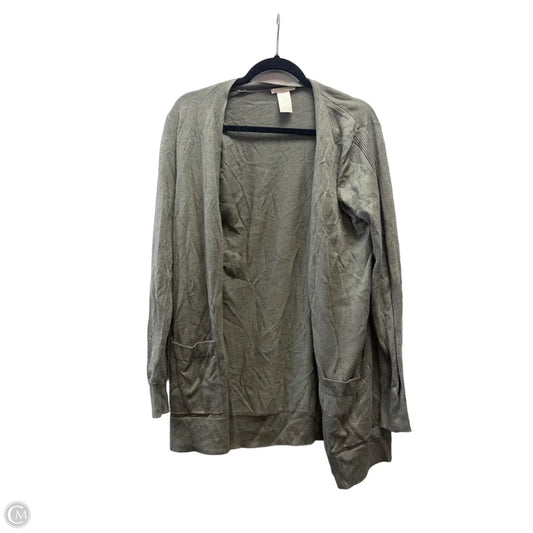 Sweater Cardigan By Matty M In Green, Size: M