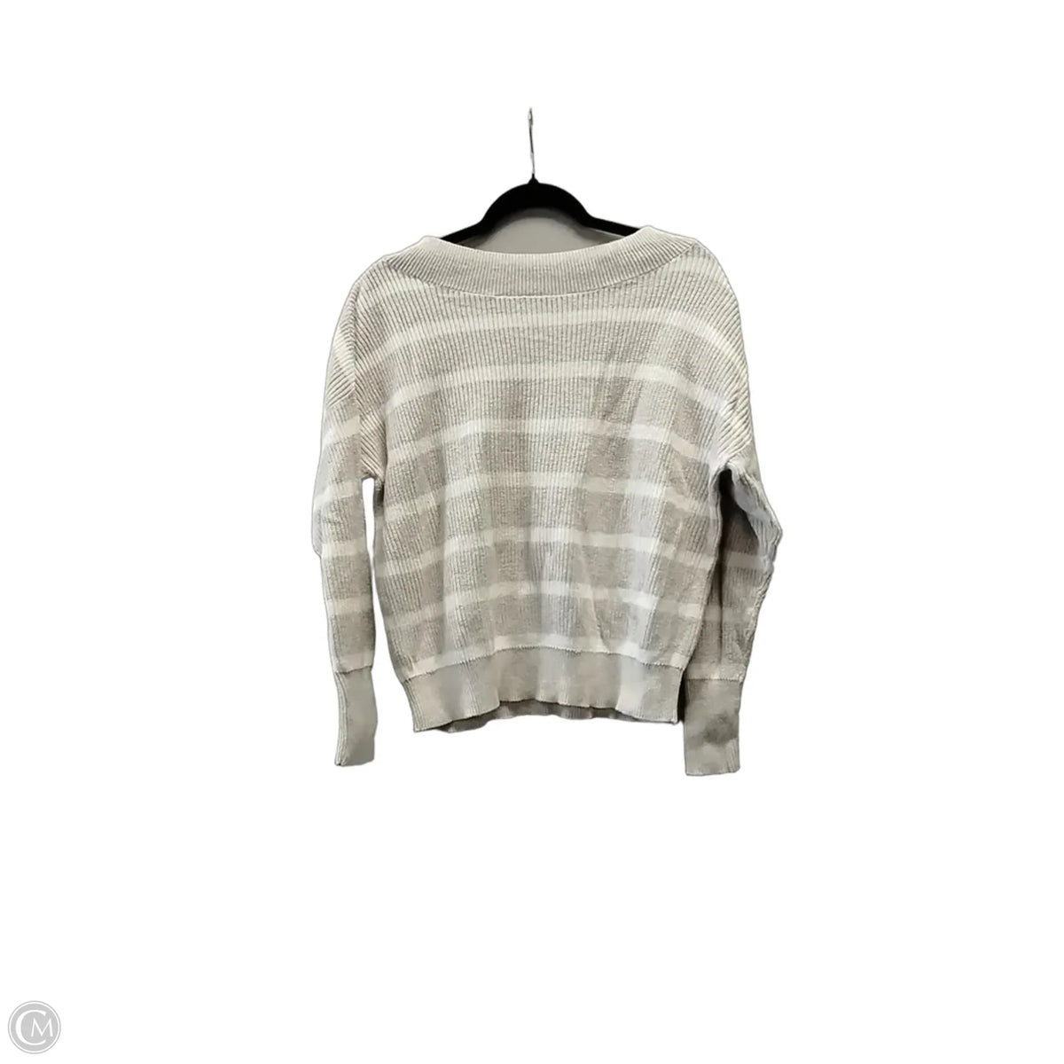 Sweater By Cme In Grey & White, Size: Xs