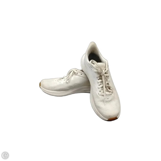 Shoes Athletic By Hoka In White, Size: 7.5