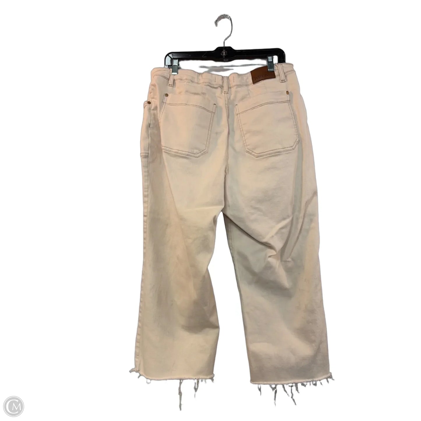 Capris By Judy Blue In Beige, Size: 18w