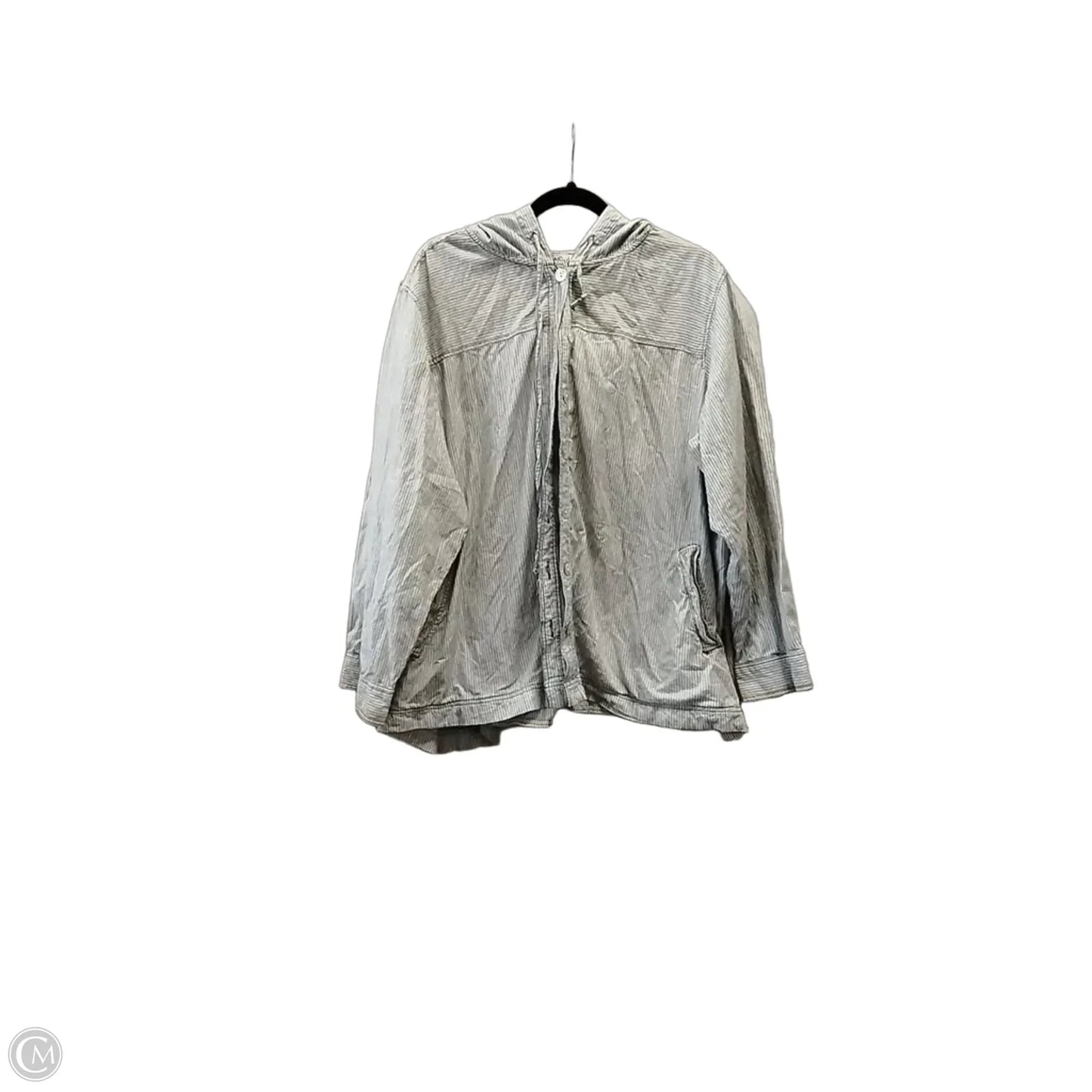 Jacket Other By Northstyle In Striped Pattern, Size: 3x