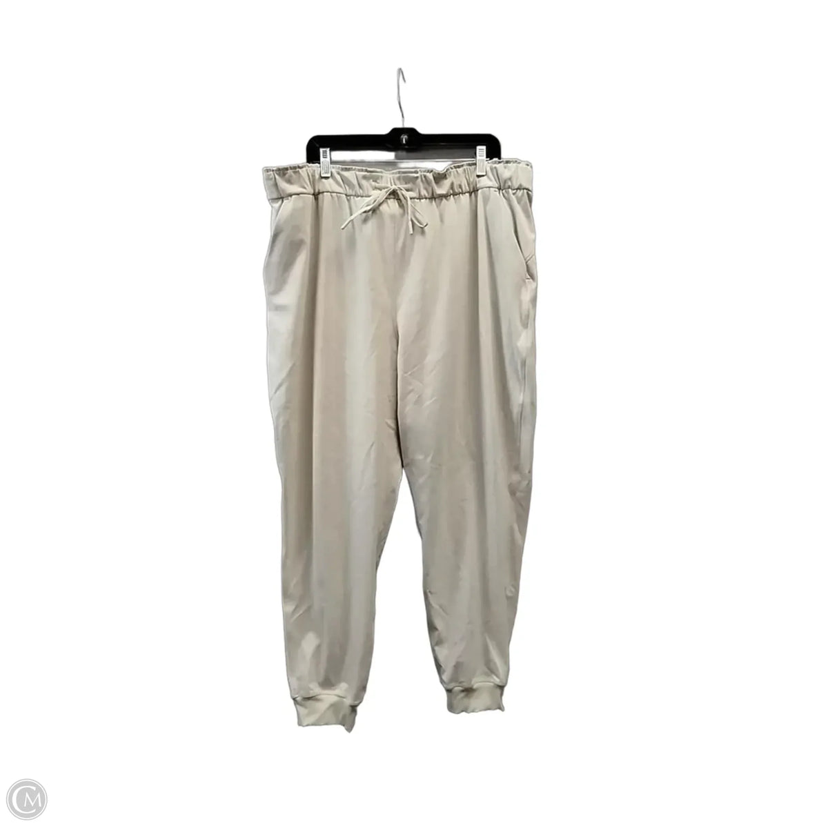 Athletic Pants By Lululemon In Cream, Size: 2x