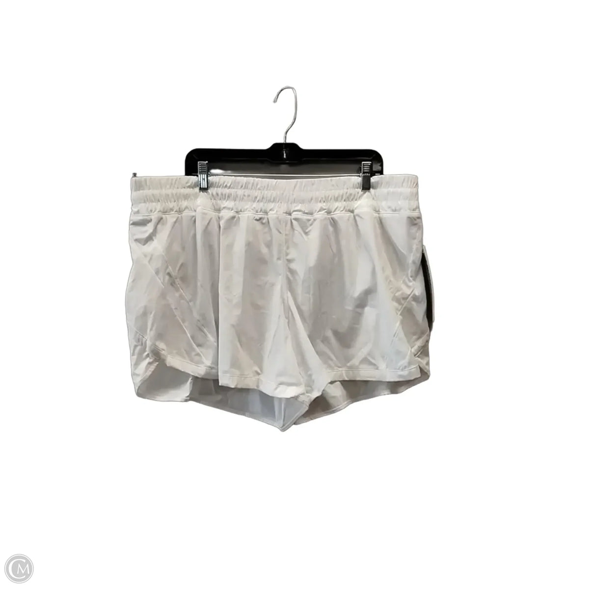 Athletic Shorts By Lululemon In White, Size: 2x