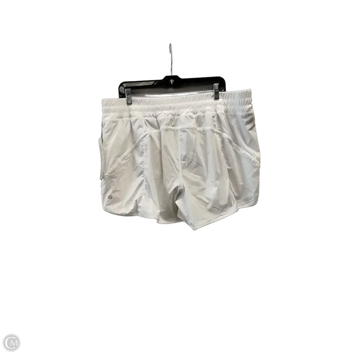 Athletic Shorts By Lululemon In White, Size: 2x