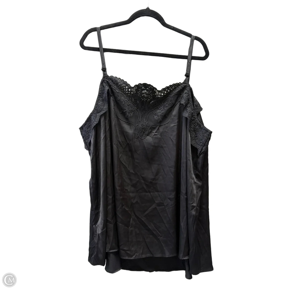 Top Sleeveless By Torrid In Black, Size: 4x