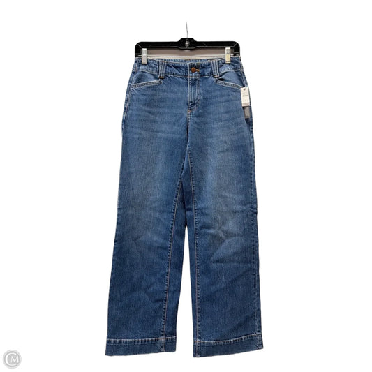 Jeans Wide Leg By Talbots In Blue Denim, Size: 2