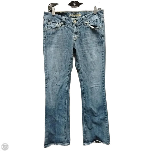 Jeans Straight By Song In Blue Denim, Size: 14