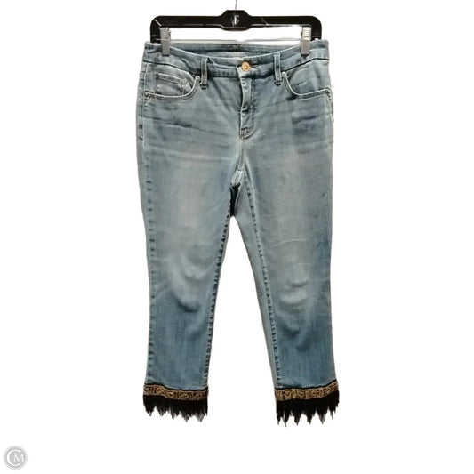 Jeans Skinny By Chicos In Blue Denim, Size: 2