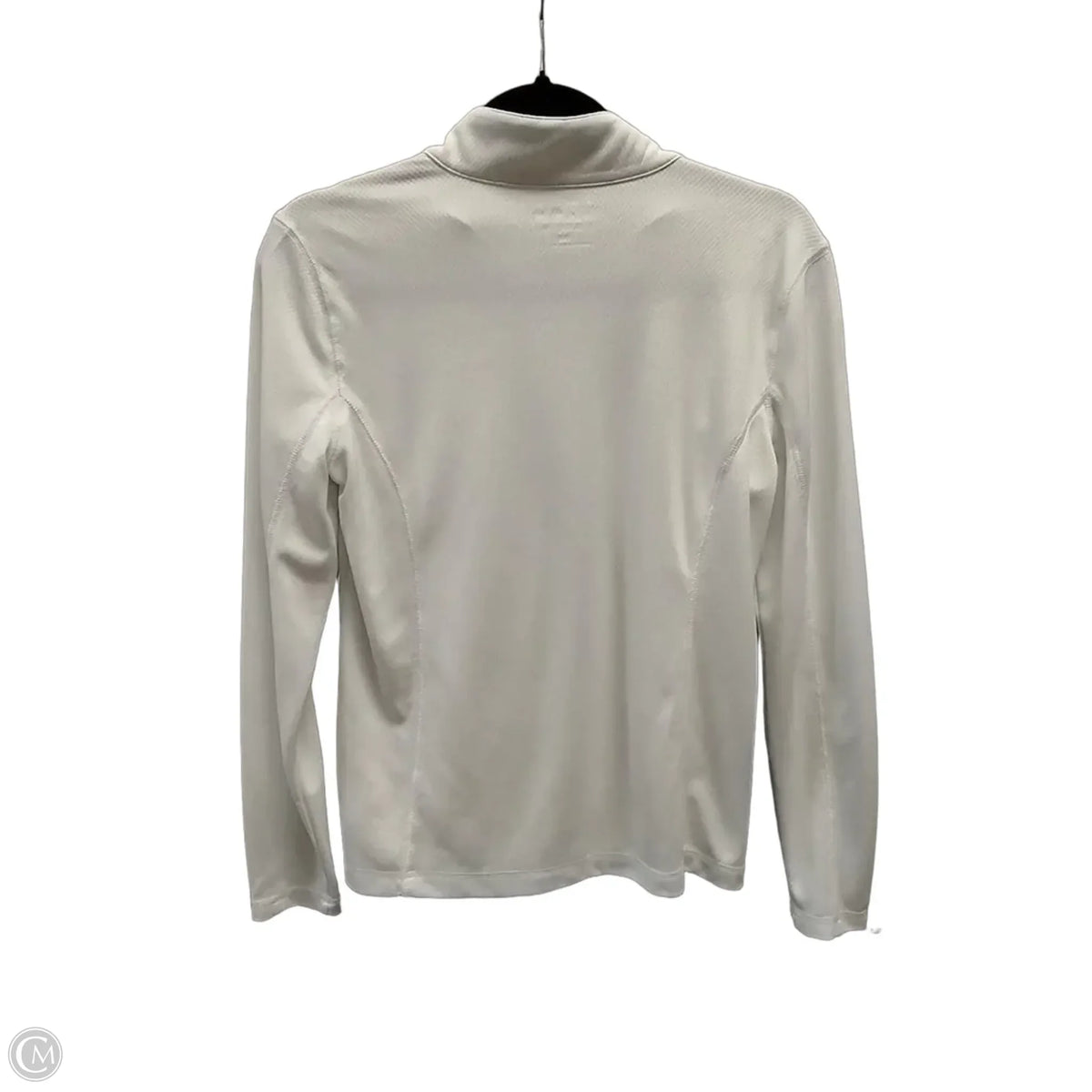 Athletic Jacket By Izod In White, Size: S