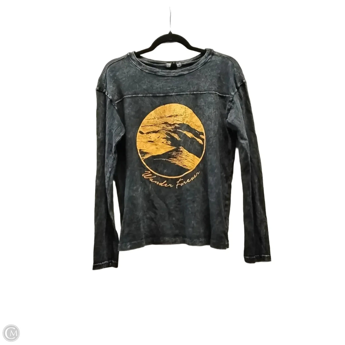 Top Long Sleeve Basic By Billabong In Black, Size: Xs