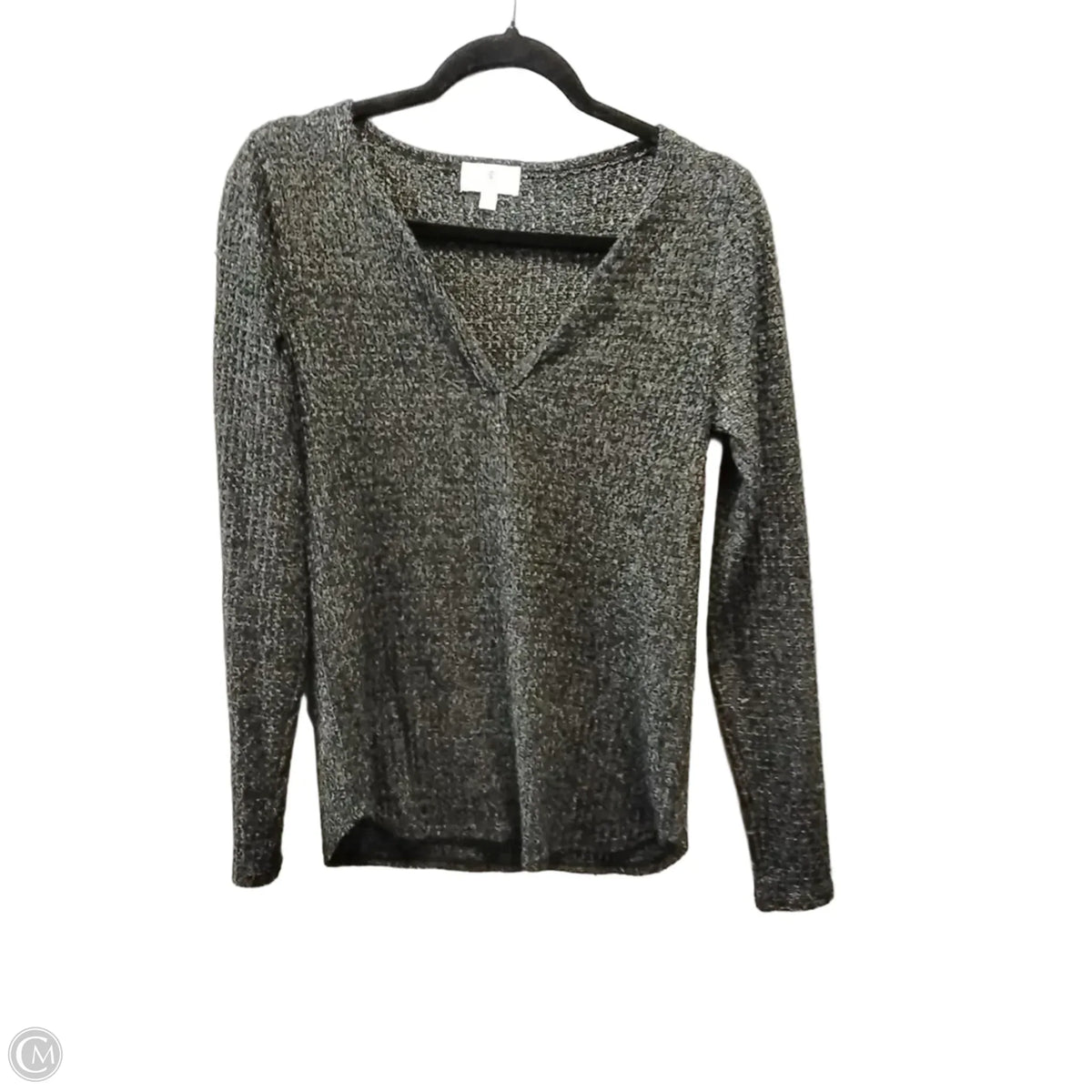 Top Long Sleeve By Socialite In Grey, Size: S