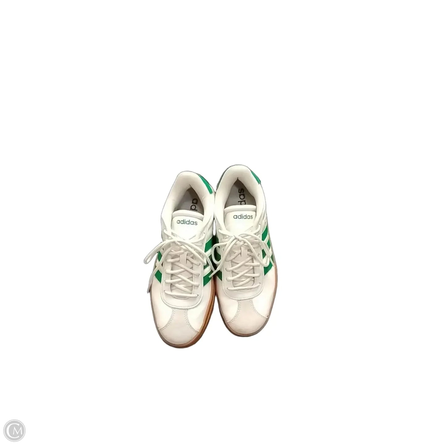 Shoes Sneakers By Adidas In Green & White, Size: 8.5
