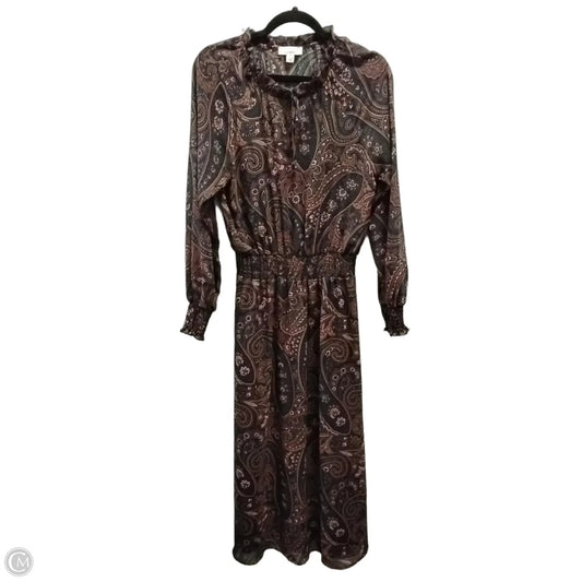 Dress Casual Maxi By Allison Joy In Paisley Print, Size: S