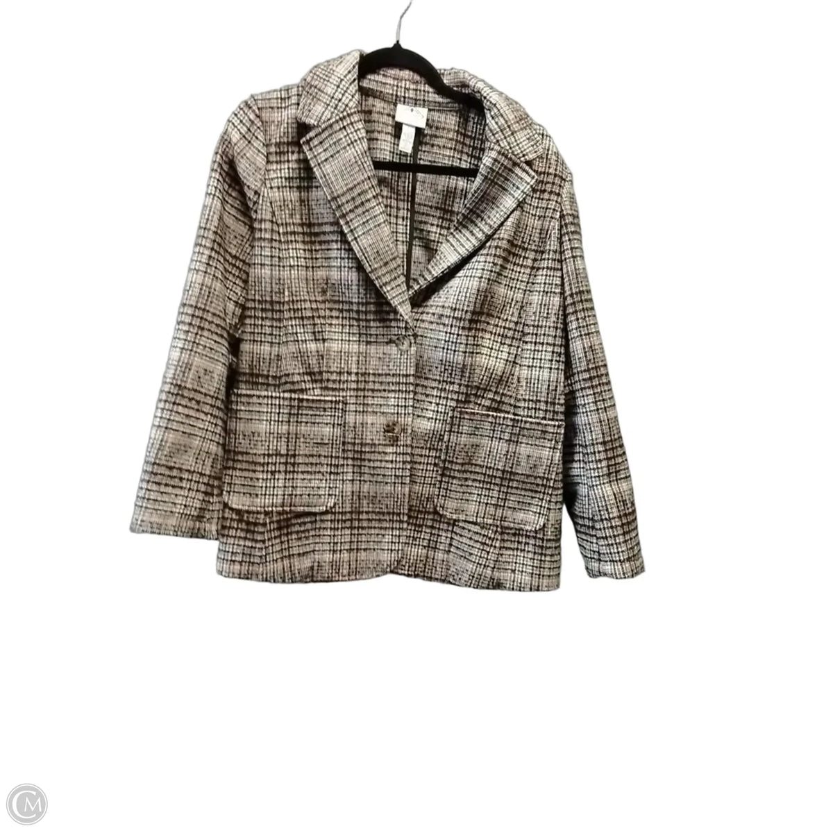 Blazer By St Johns Bay In Plaid Pattern, Size: Lp