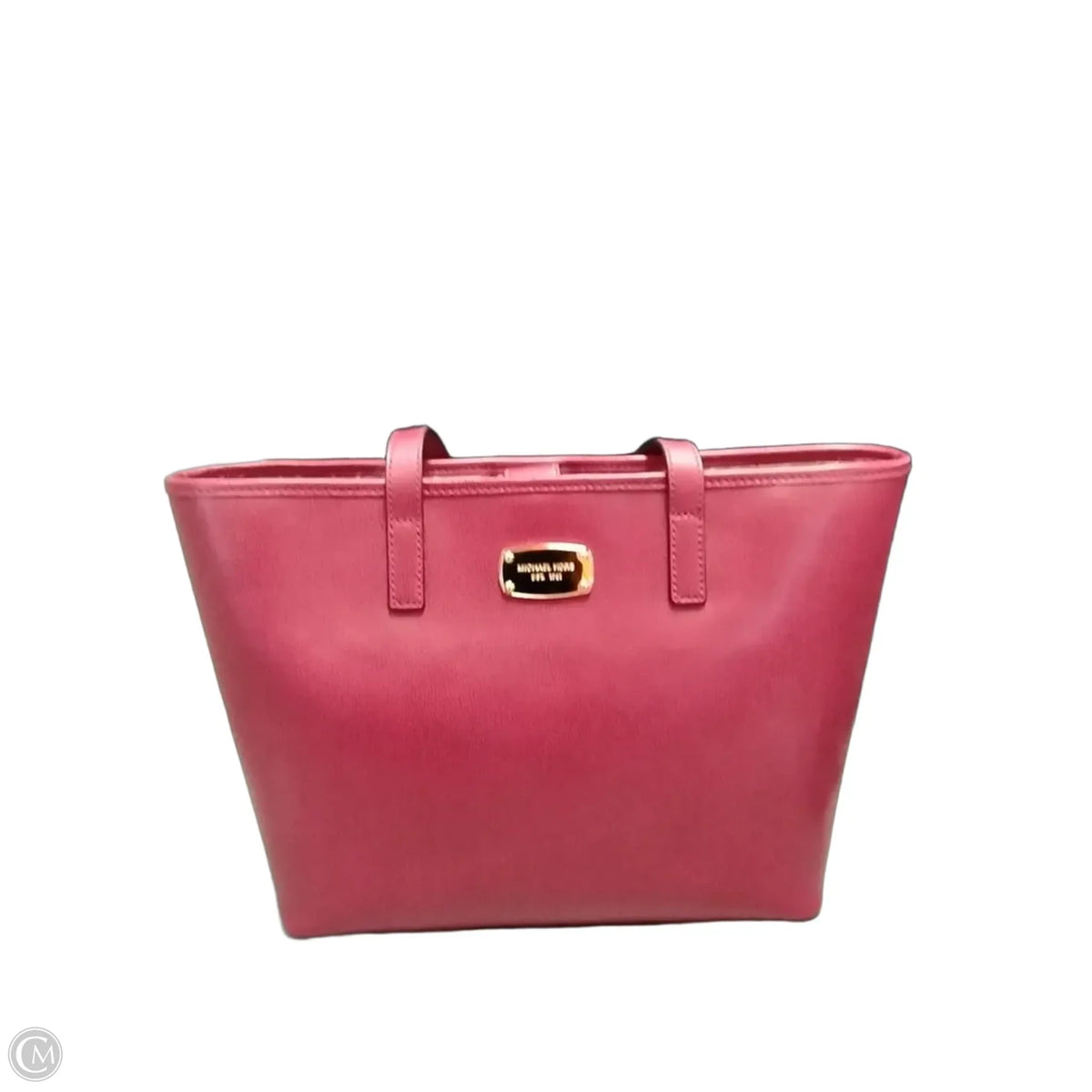 Handbag Leather By Michael By Michael Kors, Size: Large