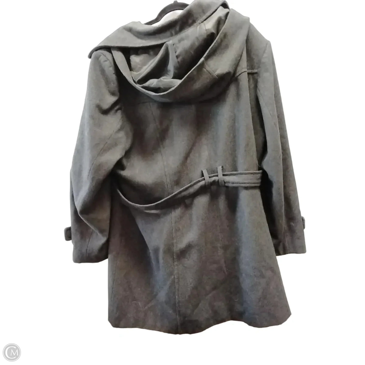 Coat Wool By Gallery In Grey, Size: 3x