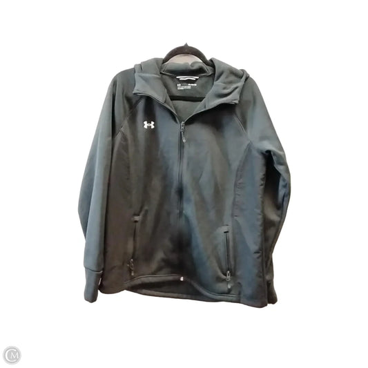 Athletic Jacket By Under Armour In Black, Size: Xl