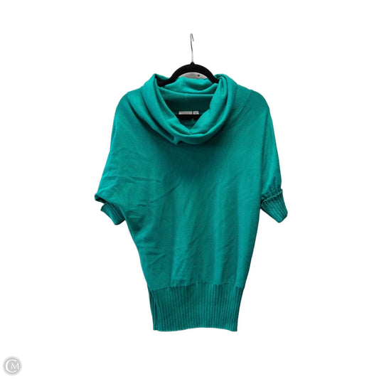 Sweater Short Sleeve By Kim Rogers In Teal, Size: Sp