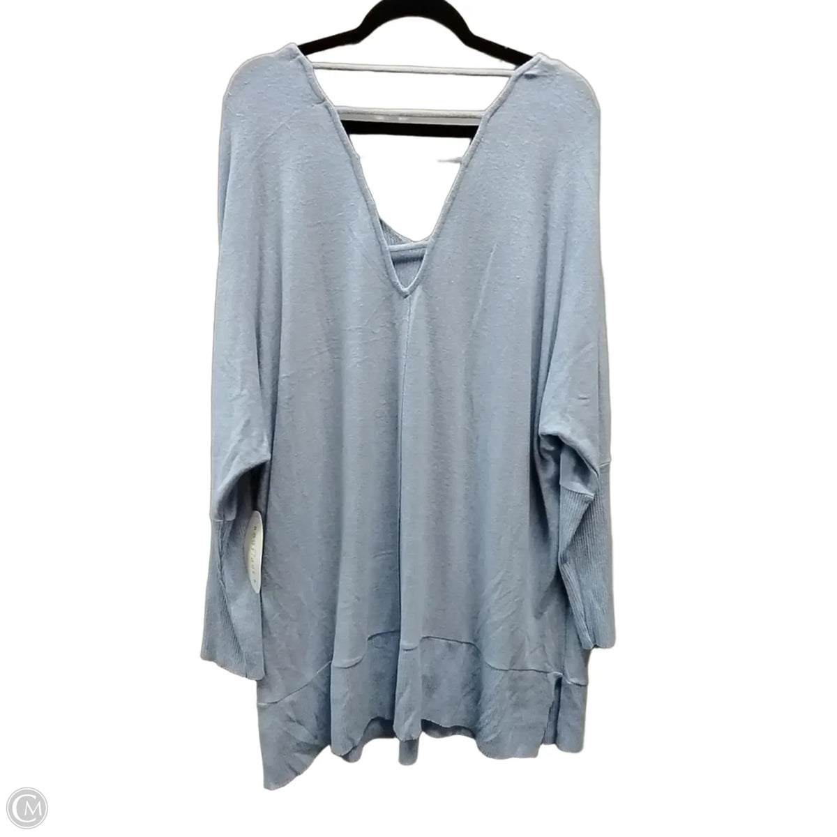 Sweater By Boutique + In Blue, Size: 2x