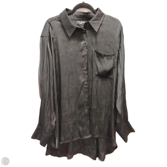 Blouse Long Sleeve By Lane Bryant In Black, Size: 2x