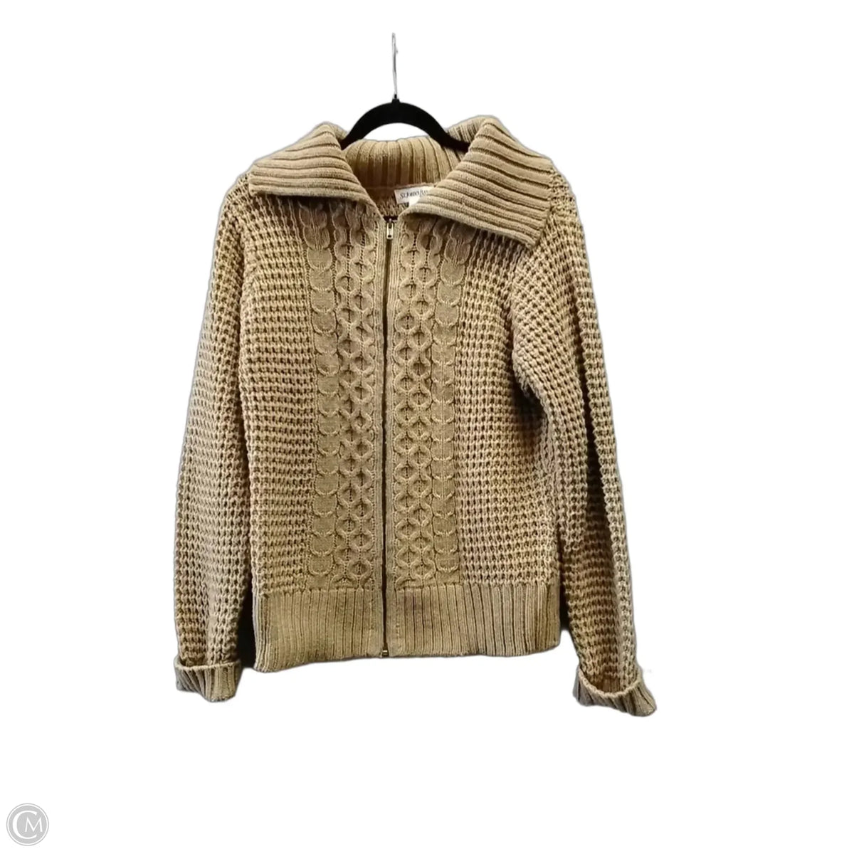 Sweater By St Johns Bay In Tan, Size: L