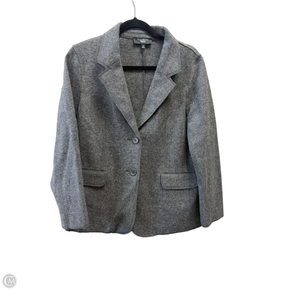 Blazer By Talbots In Grey, Size: 14p