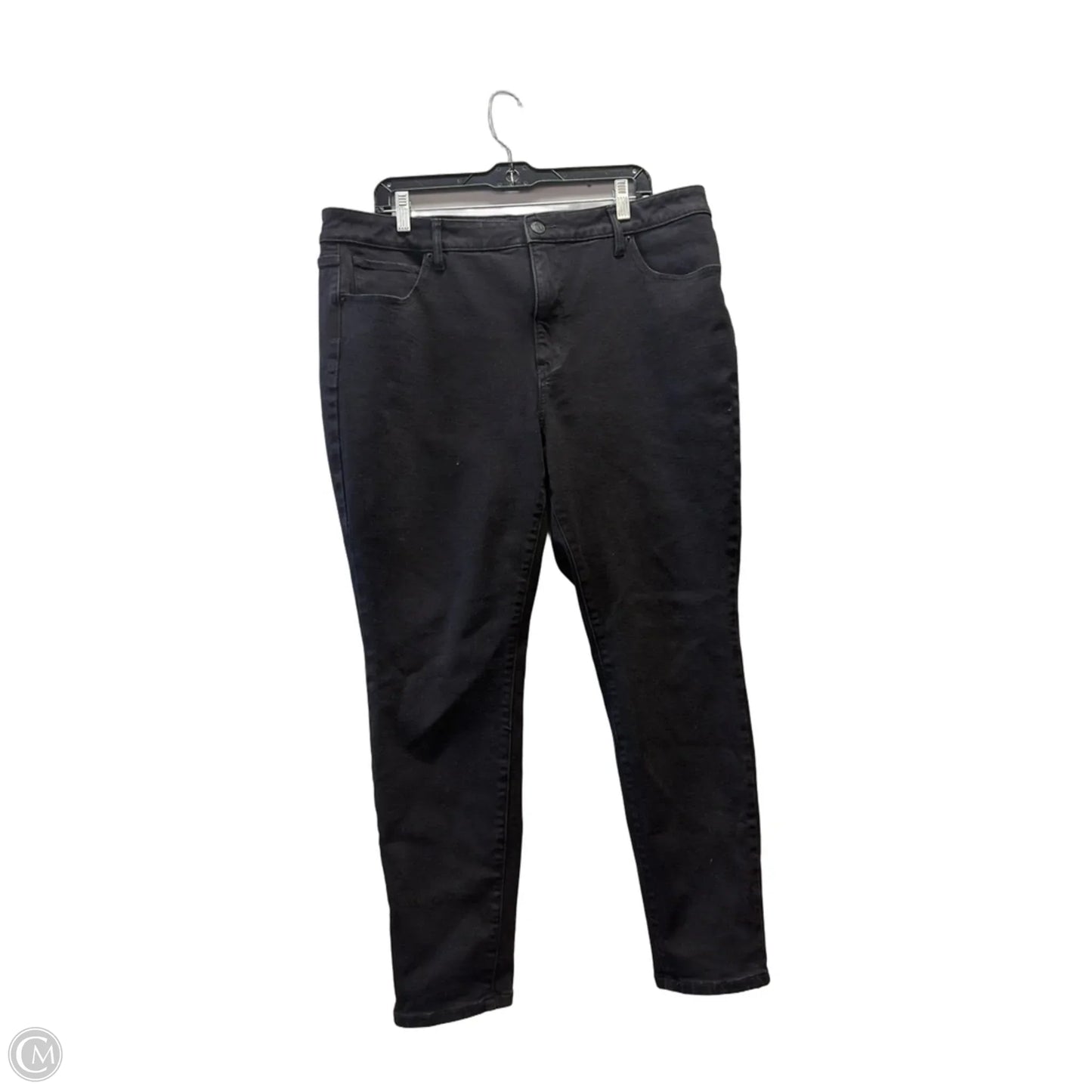 Jeans Skinny By Time And Tru In Black, Size: 20