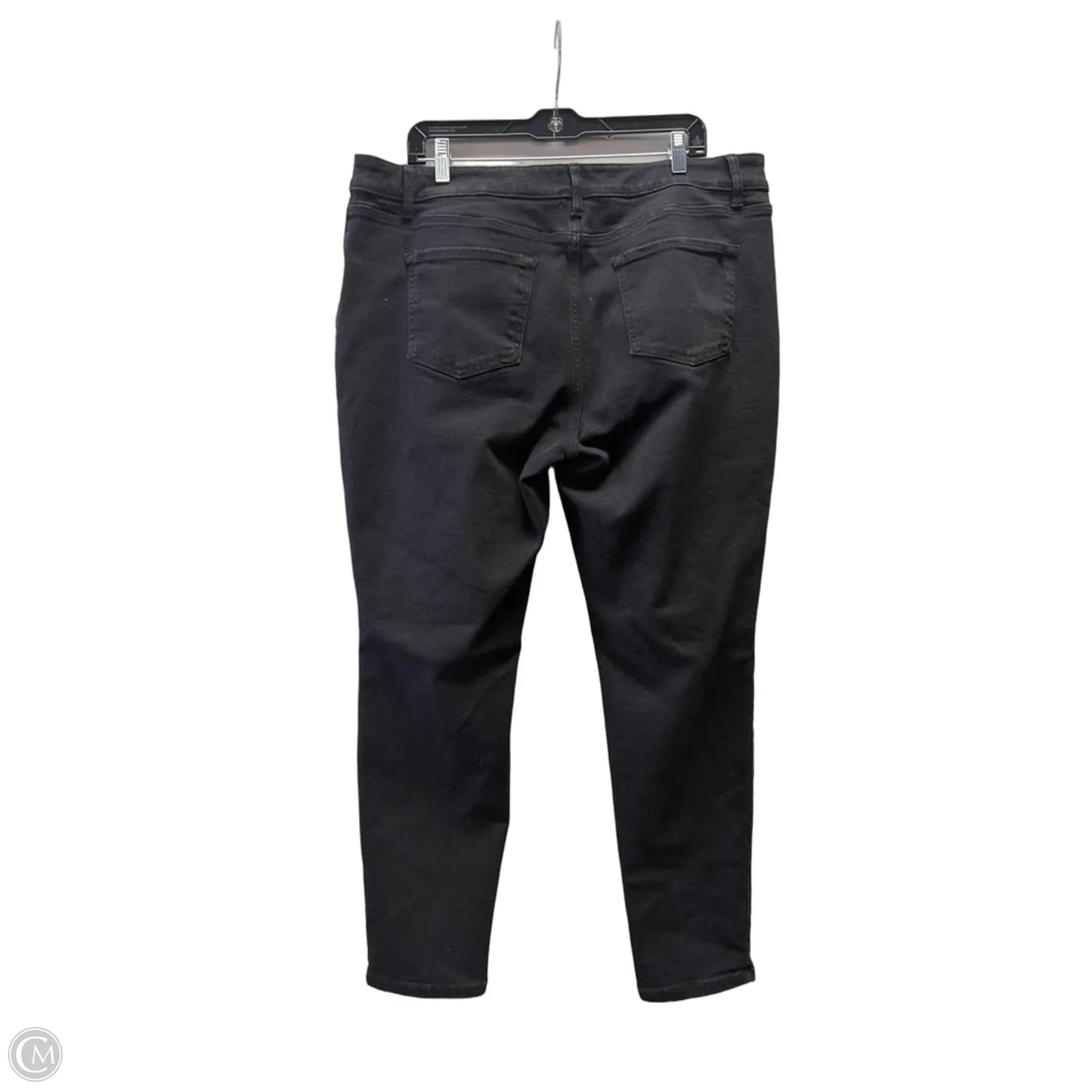 Jeans Skinny By Time And Tru In Black, Size: 20