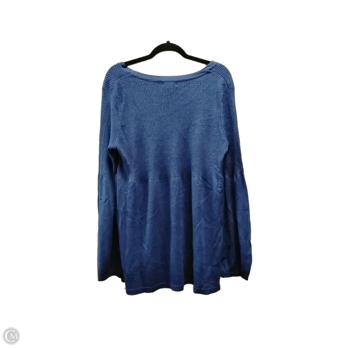 Top Long Sleeve By Maurices In Blue, Size: 3x