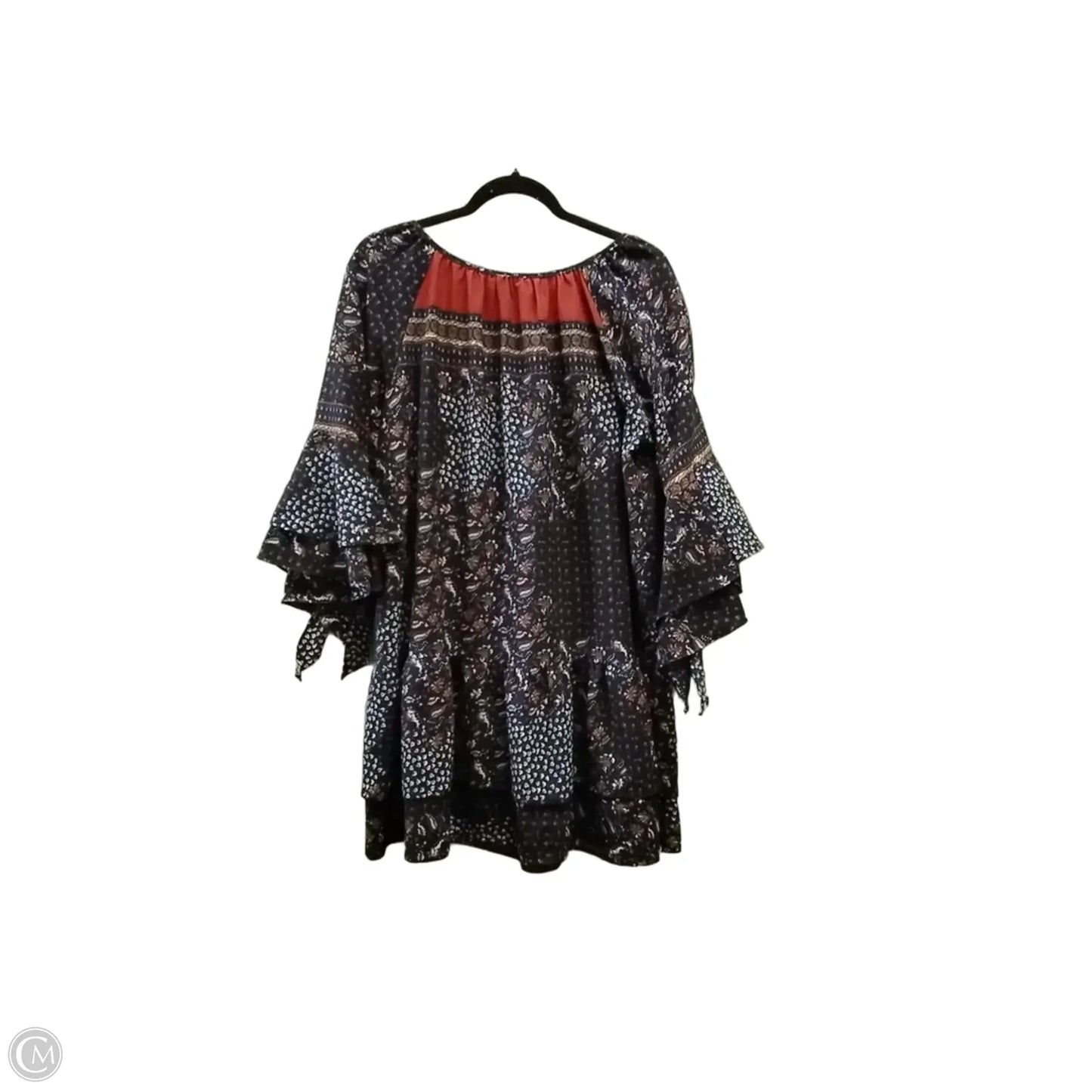 Top Long Sleeve By Umgee In Blue, Size: L