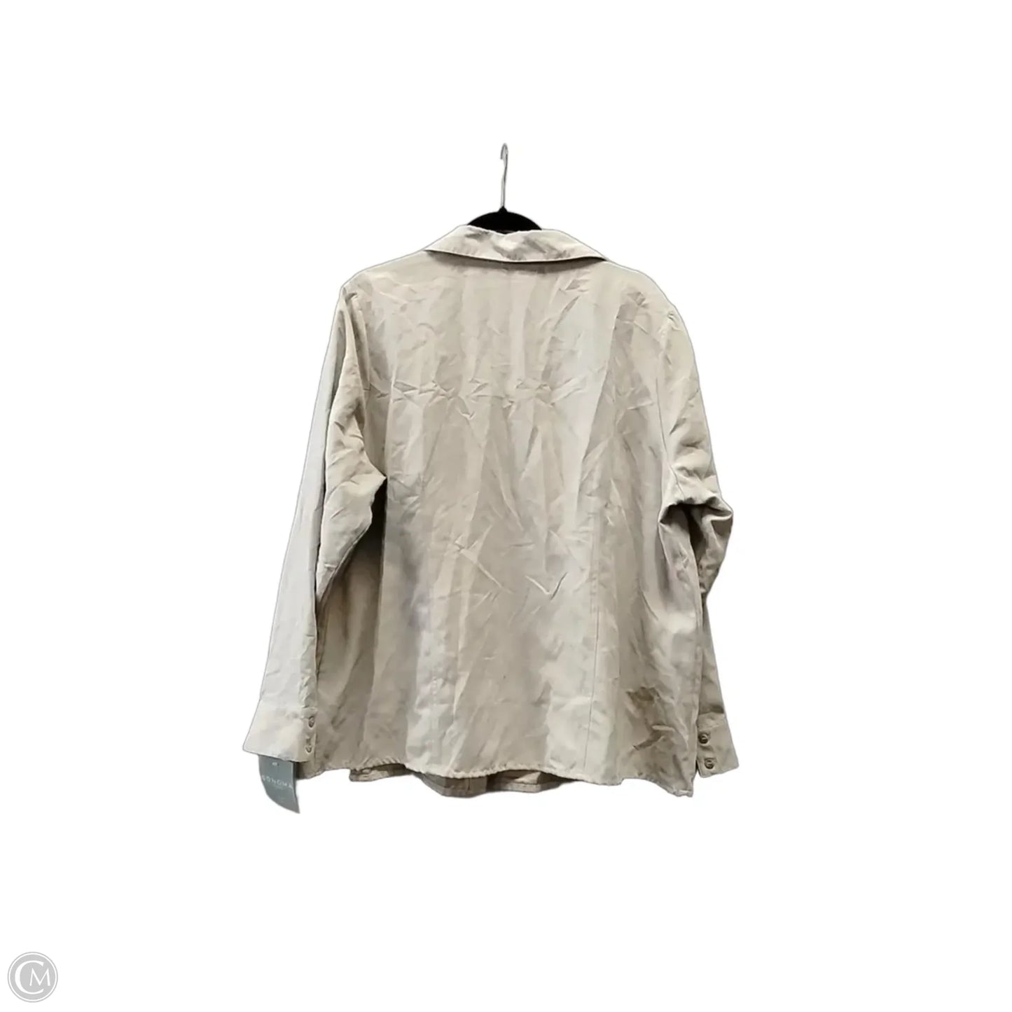 Top Long Sleeve By Sonoma In Beige, Size: 2x