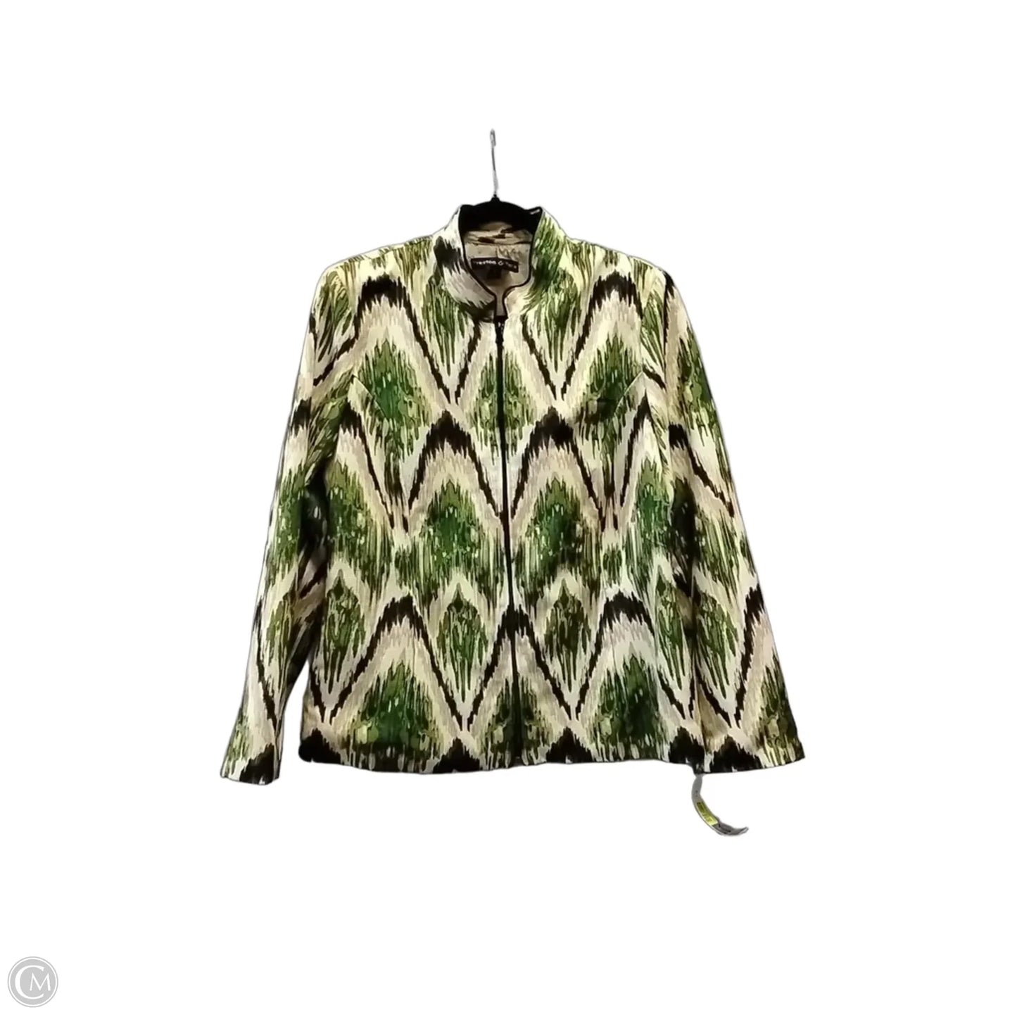 Jacket Other By Preston And New York In Green & Yellow, Size: 18