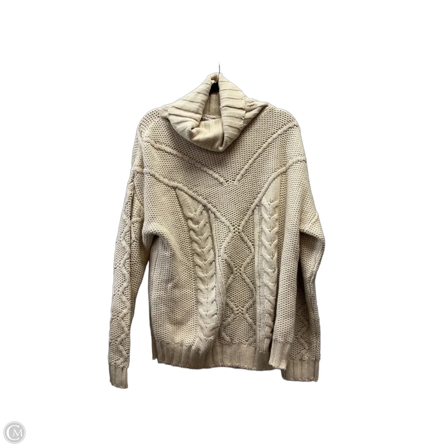 Sweater By Sage In Cream, Size: L
