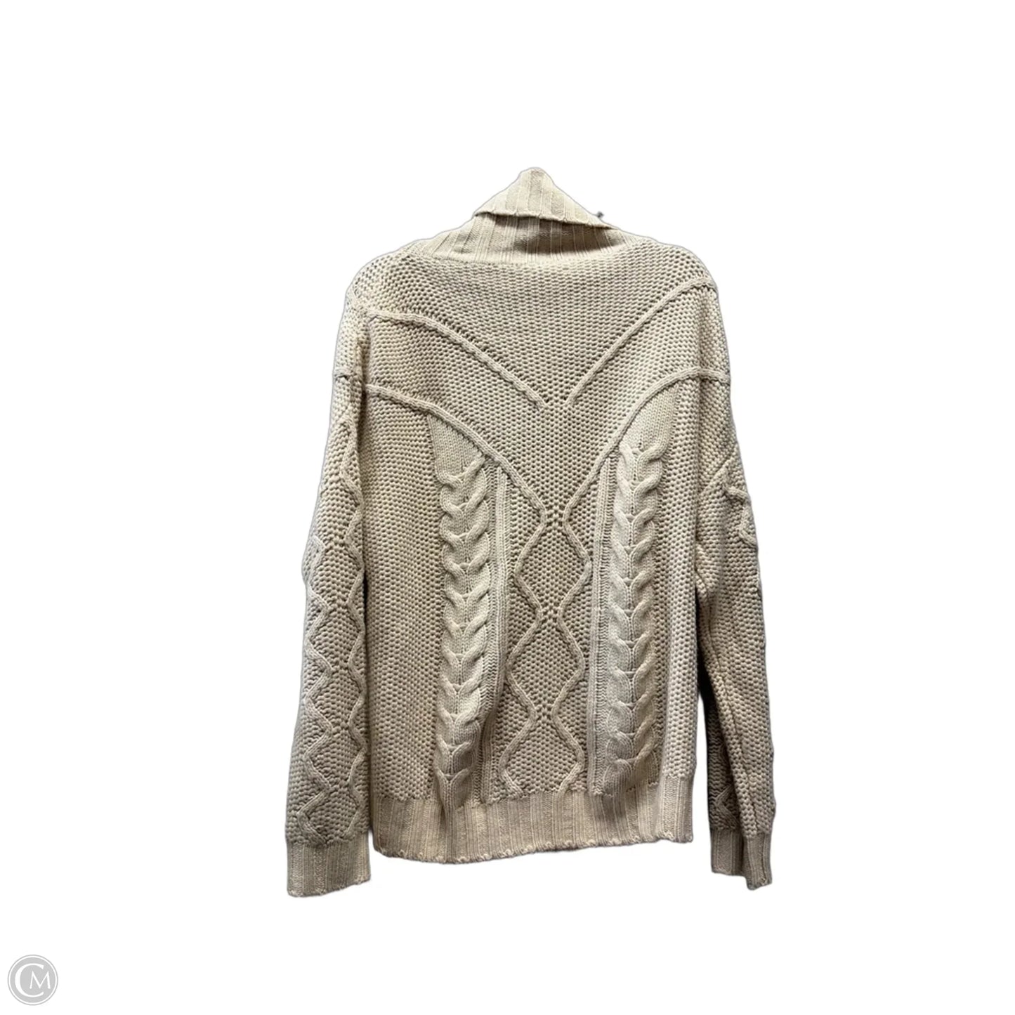 Sweater By Sage In Cream, Size: L