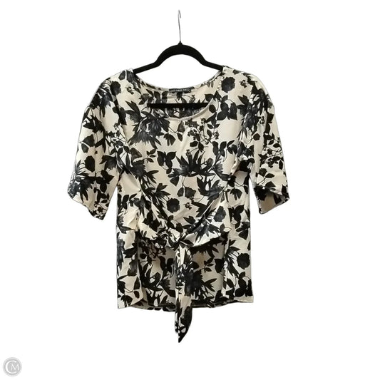 Blouse 3/4 Sleeve By West Kei In Floral Print, Size: S