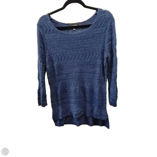Sweater By Investments In Blue, Size: L
