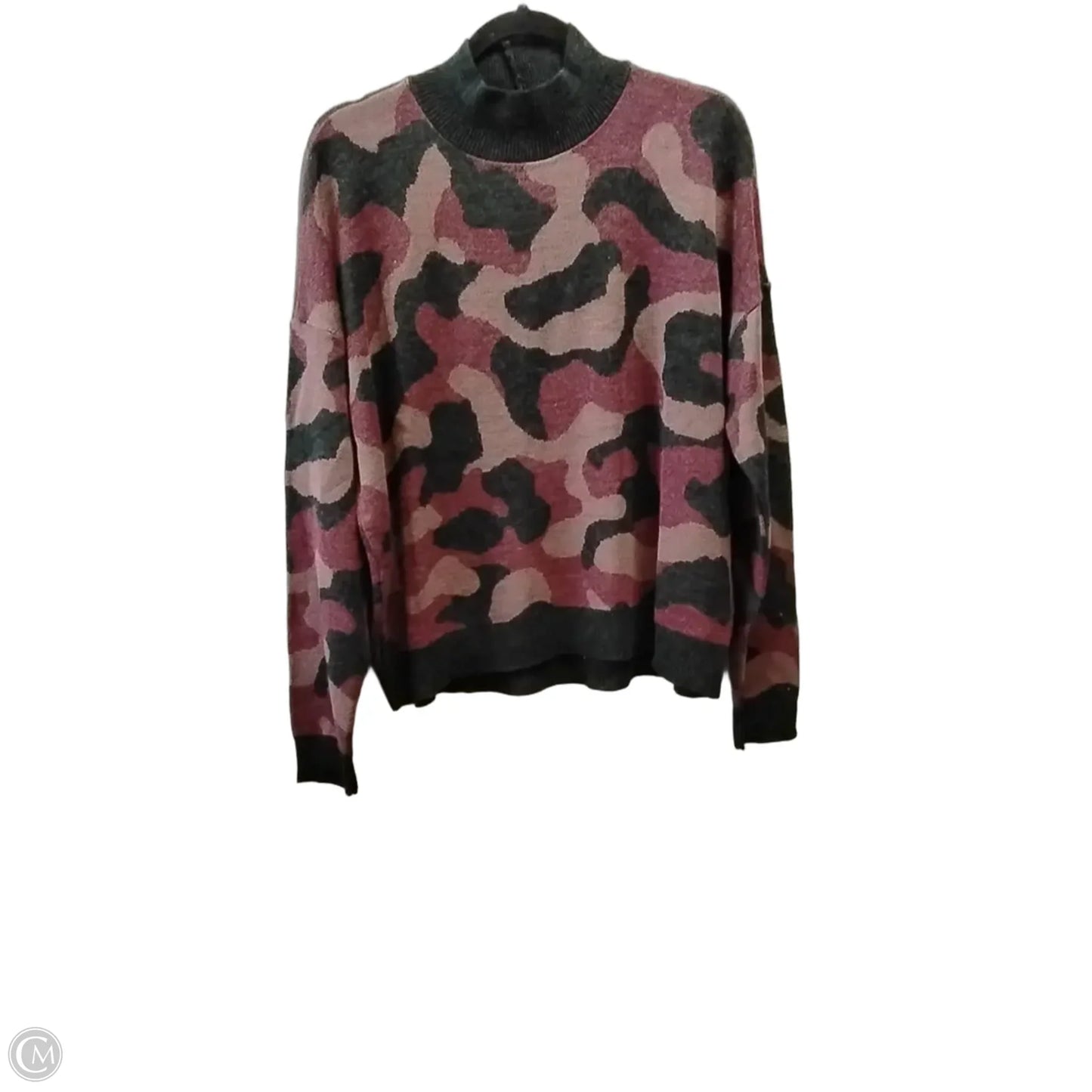 Sweater By Time And Tru In Black & Red, Size: Xl