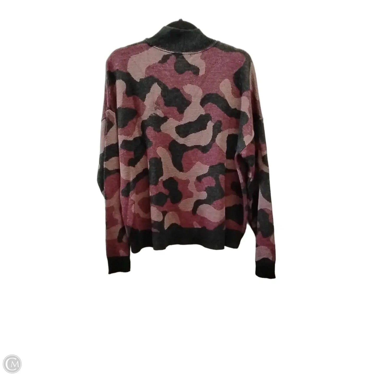 Sweater By Time And Tru In Black & Red, Size: Xl